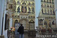Завершены работы над иконостасом Успенского собора